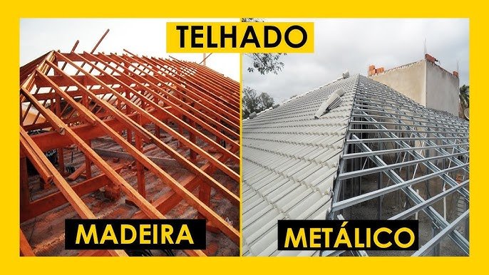 Estrutura Telhado Madeira/Metálica