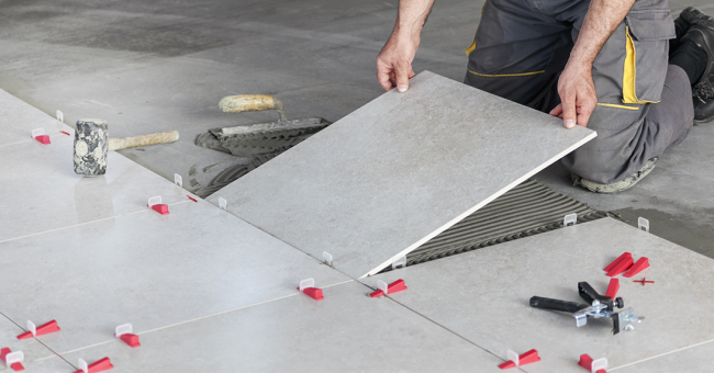 Assentamento de Porcelanato Grande (Sem Regularização)